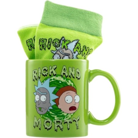 Set Taza y Calcetines Rick & Morty