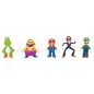 Blister 5 figuras Super Mario Bros 6cm