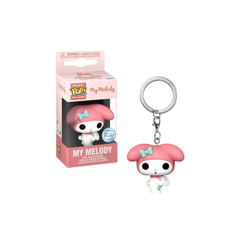 Llavero Pocket POP Hello Kitty My Melody Spring Time