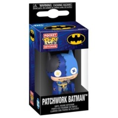 Llavero Pocket POP DC Comics Patchwork Batman