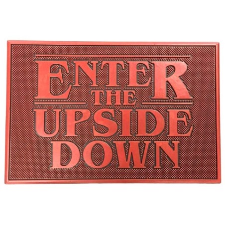 Felpudo Enter the Upside Down Stranger Things