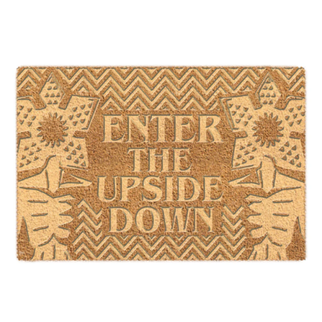 Felpudo Enter the Upside down Stranger Things