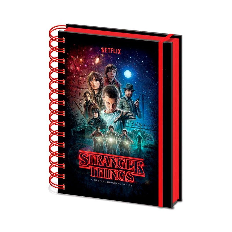 Cuaderno A5 Poster Stranger Things