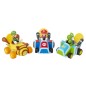 Figura Super Mario Coin Racers Mario Kart 6cm surtido