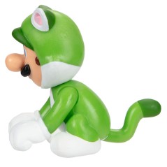 Figura Luigi Felino Super Mario Nintendo 6,5cm