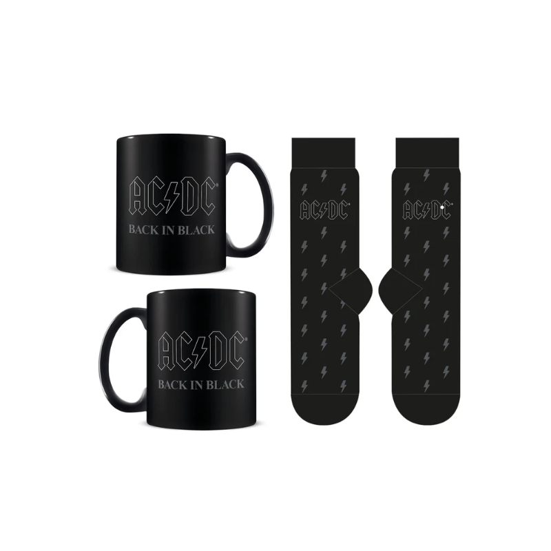 Set Taza y Calcetines AC/DC