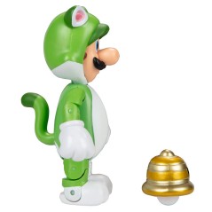 Figura Luigi Felino Super Mario Nintendo 10cm