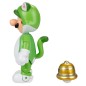 Figura Luigi Felino Super Mario Nintendo 10cm