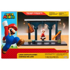 Playset Castillo de Lava Super Mario Nintendo