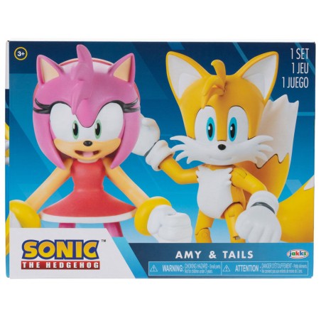 Set figuras Tails & Modern Army Sonic The Hedgehog 10cm