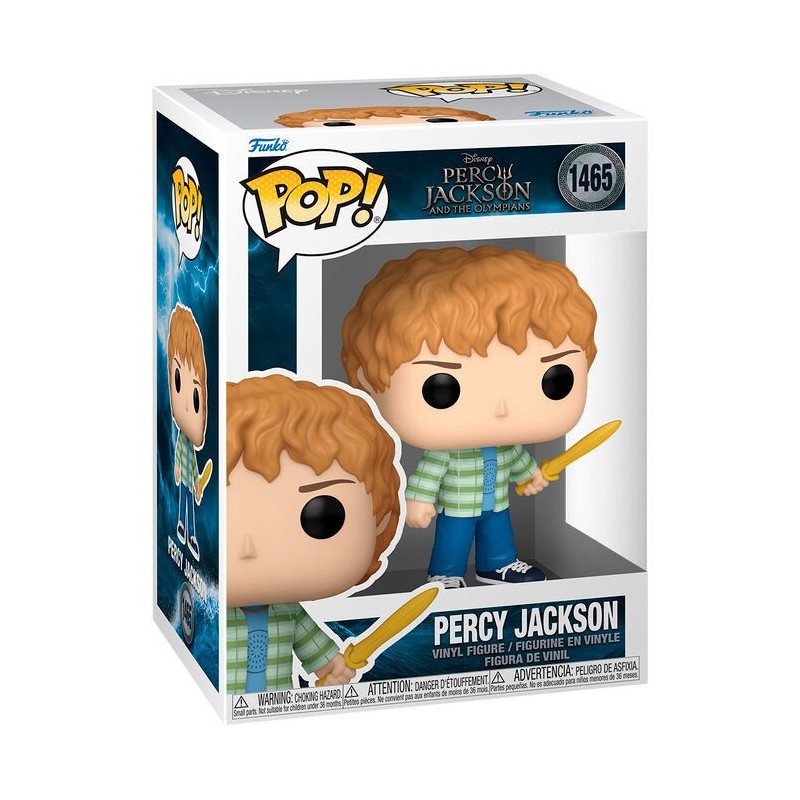 Figura POP Percy Jackson y los Dioses del Olimpo - Percy Jackson with Riptide