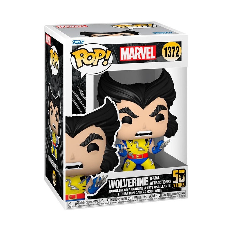 Figura POP Marvel Wolverine 50th Anniversary - Wolverine Fatal Attractions