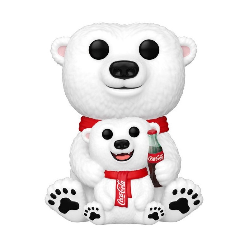 Figura POP Coca -Cola Polar Bear with Cub