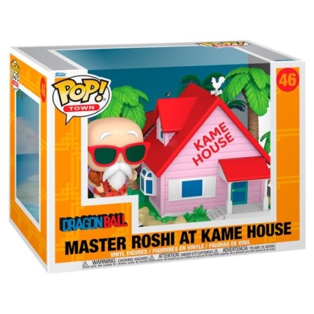 Figura POP Town Dragon Ball Master Roshi At Kame House