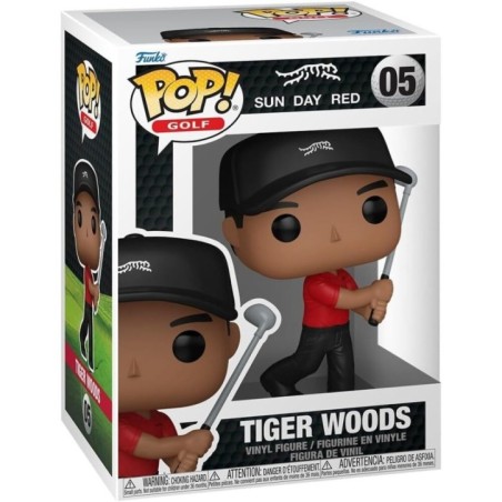 Figura POP Golf Sun Day Red Tiger Woods