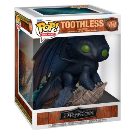 Figura POP Deluxe Como Entrenar a Tu Dragon Desdentao