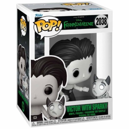Figura POP Disney Frankenweenie Victor with Sparky