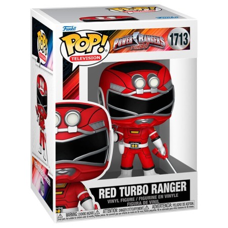 Figura POP Power Rangers Turbo - Red Turbo Ranger
