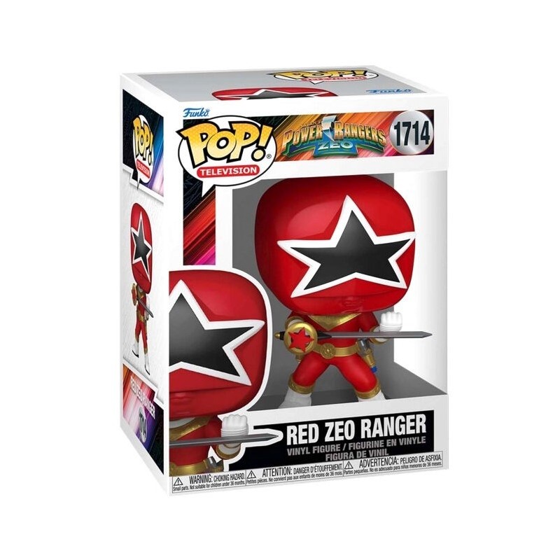 Figura POP Power Rangers Turbo - Red Zeo Ranger