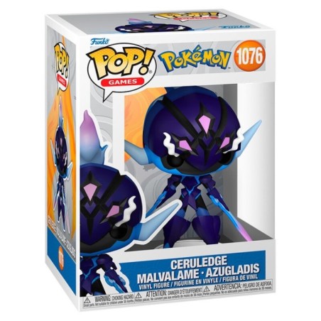 Figura POP Pokemon Ceruledge - Malvalame - Azugladis