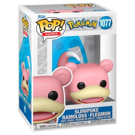 Figura POP Pokemon Slowpoke - Ramoloss - Flegmon