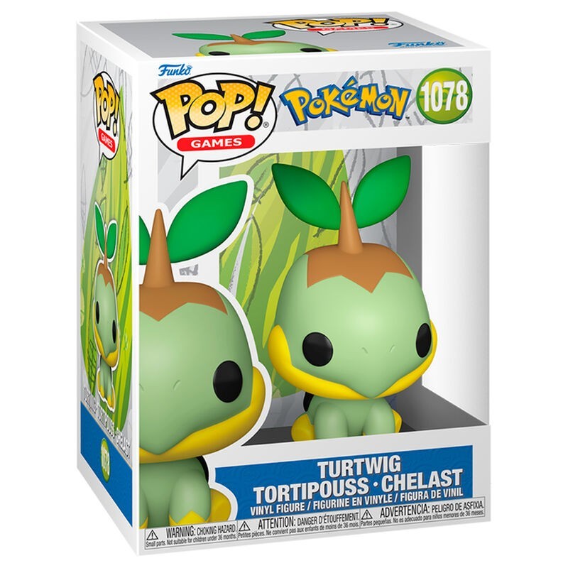 Figura POP Pokemon Turtwig - Tortipouss - Chelast