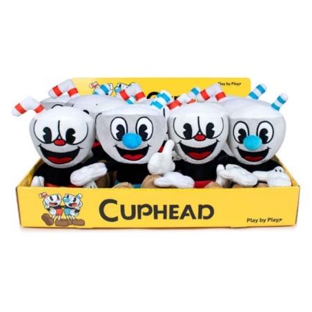 Peluche Cuphead Mugman surtido 20cm