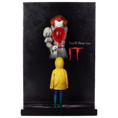Figura Poster 3D Pennywise & Georgie It 2017