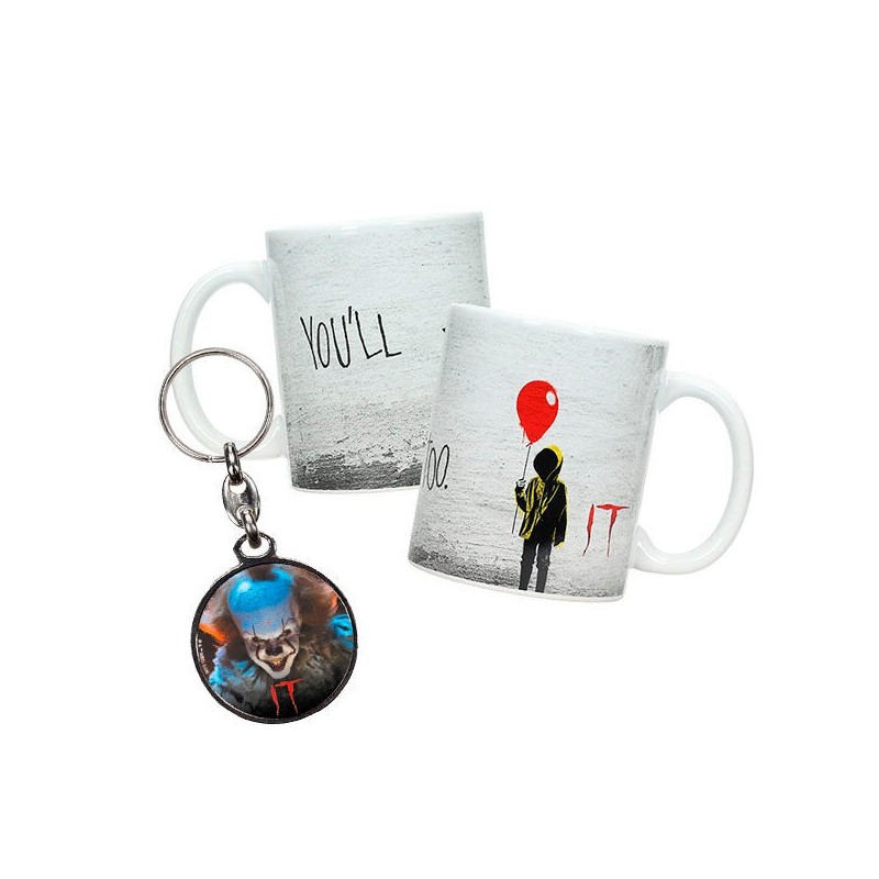 Taza + Llavero Pennywise IT