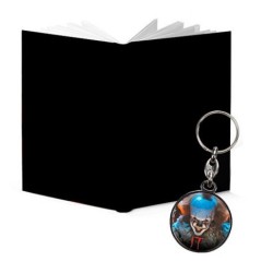 Cuaderno con luz + Llavero metalico Bienvenidos a Derry IT