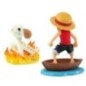 Figura Luffy & Going Merry Log Stories One Piece 8cm