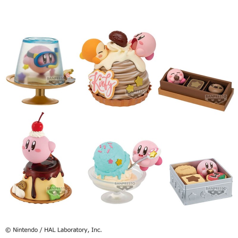 Figura world collectable vol.3 Paldoce Kirby 3-8cm surtido