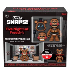 Figura playset Snaps! Five Nights at Freddys Toy Freddy with Storage Room