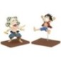 Figura Monkey D Luffy & Enel World Collectable One Piece 7cm