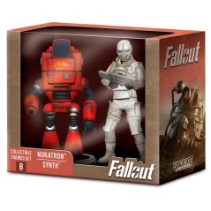 Set 2 figuras Nukatron &38 Synth Fallout 7cm