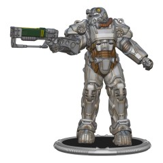 Set 2 figuras T-60 &#38; Vaoult Boy Power Fallout 7cm