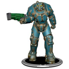 Set 2 figuras X01 &#38; Protectron Fallout 7cm