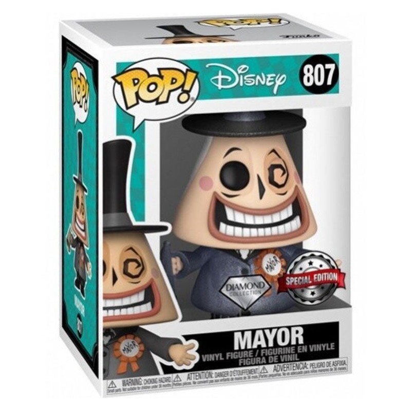 Figura POP Disney Pesadilla Antes de Navidad Mayor Exclusive