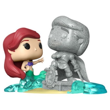 Figura POP Disney Ultimate Princess La Sirenita Ariel & Statue Eric Exclusive