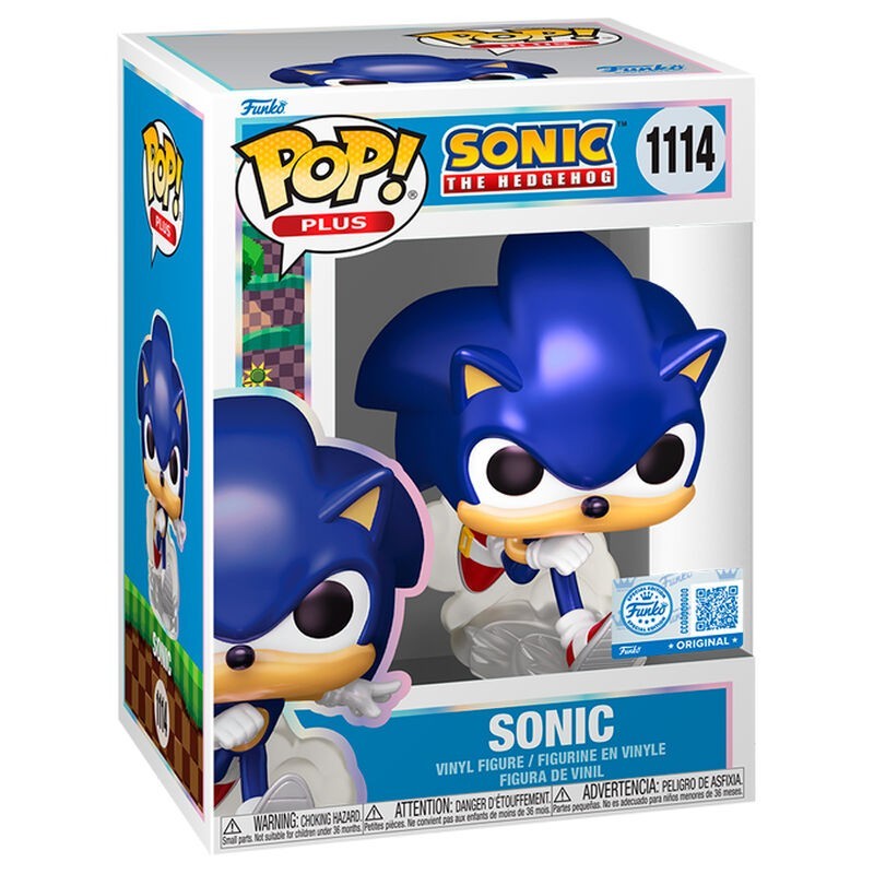 Figura POP Plus Sonic The Hedgehog Sonic Exclusive