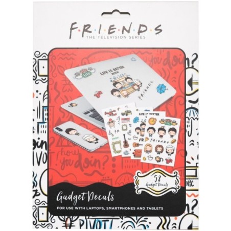 Set pegatinas reutilizables Friends