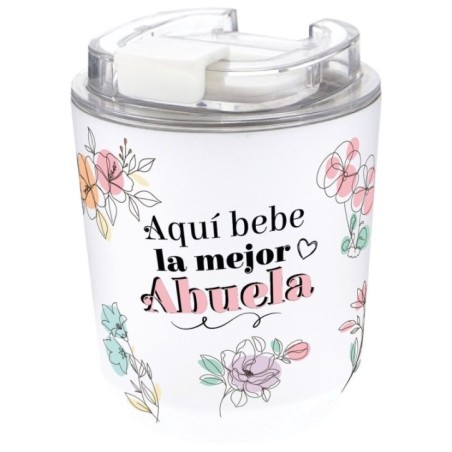 Vaso termico - Aqui Bebe La Mejor Abuela 280ml