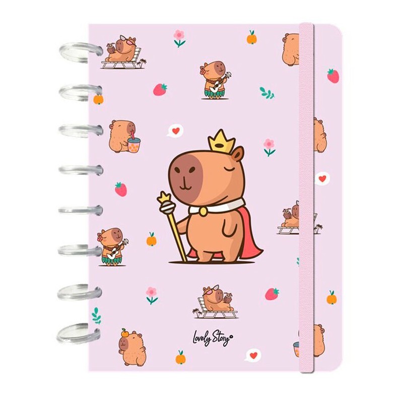 Cuaderno A5 Majesty Capibara