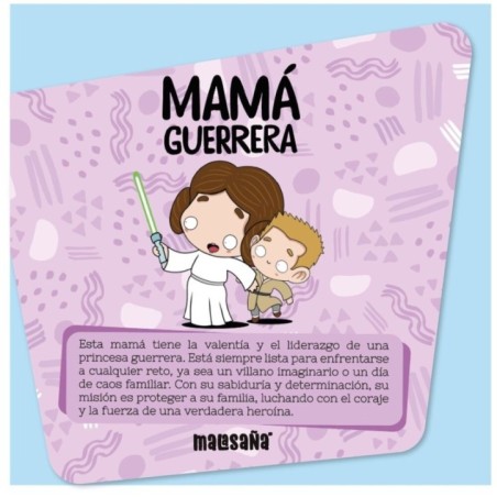 Tarjeta felicitacion - Mama Guerrera