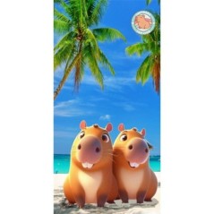 Toalla Capibara microfibra