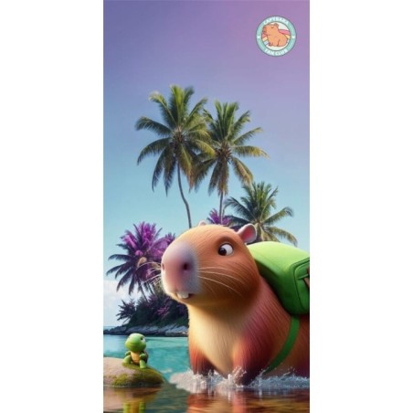 Toalla Capibara microfibra