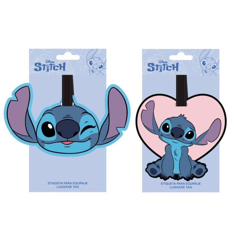 Etiqueta viaje Stitch Disney