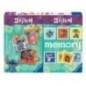 Multipack memory + 3 puzzles Stitch Disney