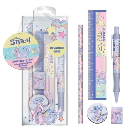 Set papeleria Stitch Disney