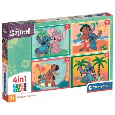 Puzzle Stitch Disney 12+16+20+24pzs
